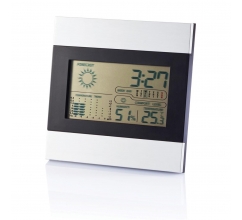 Kalender alarmklok met thermometer bedrukken