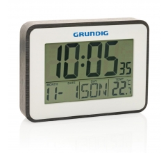 Grundig weerstation met alarm en kalender bedrukken