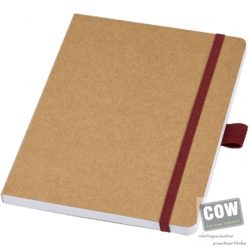 Afbeelding van relatiegeschenk:Berk notitieboek van gerecycled papier